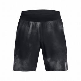Herrenshorts Under Armour LAUNCH ELITE 7'' PRT SHORT schwarz/grau Black/Black/Reflective