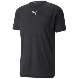 Herren-T-Shirt Puma Train Vent SS Tee schwarz black