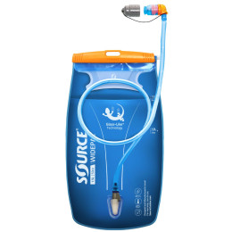 Wasser-Sack Source Widepac 1.5 L blau/orange Alpine Blue