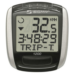 Fahrradcomputer Sigma BaseLine 1200 schwarz/silber