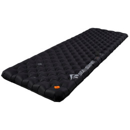 Aufblasbare Isomatte Sea to Summit Ether Light XT Extreme Mat Rectangular Large schwarz Black / Orange