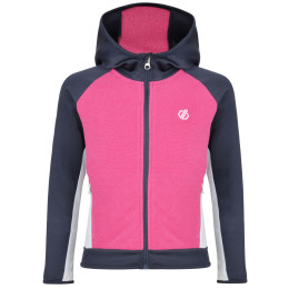 Kinder-Sweatshirt Dare 2b Twofold Core Str rosa Actpnk/Outsp