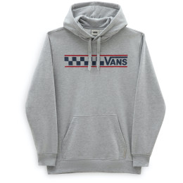 Herren-Sweatshirt Vans Stackton Stripe Po grau Grey Hthr