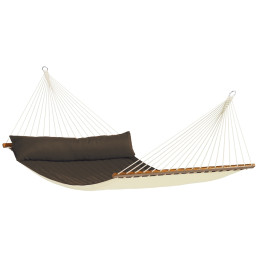 Hängematte mit Stangen La Siesta Alabama Kingsize braun Arabica
