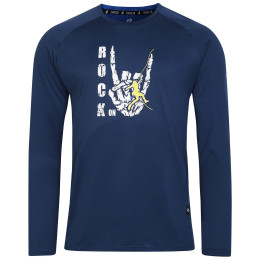 Herren-T-Shirt Dare 2b Tech Long Sleeve Tee dunkelblau MoonLt Denim