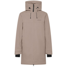 Damen-Softshellmantel Didriksons Eris Wns Parka beige Ash Brown