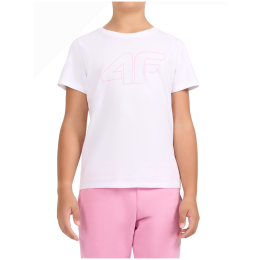 Kinder-T-Shirt 4F Tshirt F3602 White weiß White