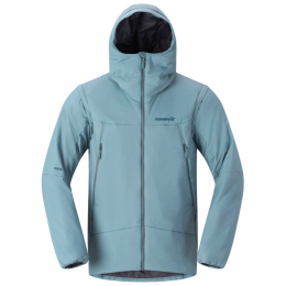 Herrenjacke Norrona møre thermo60 aero100 Jacket blau Trooper