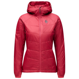 Damenjacke Black Diamond W Solution 2.0 Hoody rot Mineral Red