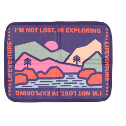 Sitzunterlage LifeVenture Sit Mat lila Mountain