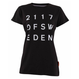 Damen-T-Shirt 2117 of Sweden Apelviken černé 010 schwarz Black