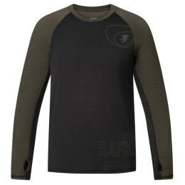 Herren-T-Shirt Rafiki Zenith M schwarz/grün raven/tarmac
