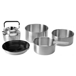 Geschirr Vango Aluminium Cook Set silber