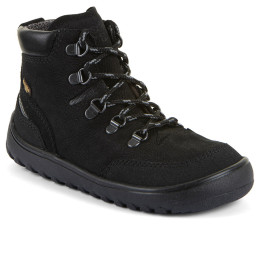 Kinder-Barfußschuhe für das ganze Jahr Frodo Barefoot Up Trail Tex Black schwarz black