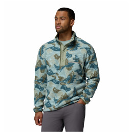 Herren-Sweatshirt Columbia Helvetia™ II Printed Half Snap Fleece