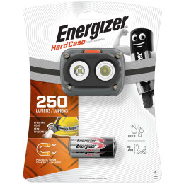 Stirnlampe Energizer Hard Case Pro LED 250 lm grau