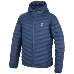 Herren-Daunenjacke MOOA DownLite blau Midnight