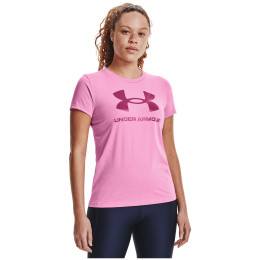 Damen-T-Shirt Under Armour Live Sportstyle Graphic SSC 2021 rosa PlanetPink//MeteorPink