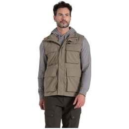Herrenweste Craghoppers NosiLife Adventure Gilet IV braun Pebble