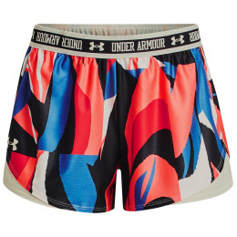 Damenshorts Under Armour Play Up Shorts 3.0 SP rot Red / Black / White