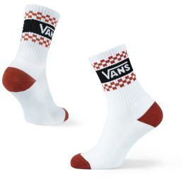 Damensocken Vans Wm Girl Gang Crew 6.5-10 1Pk weiß/rot