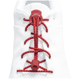 Schnürsenkel Lock Laces Original rot Red