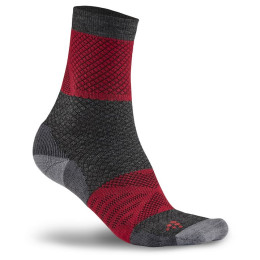 Socken Craft XC Warm (2020) grau/rot AsphaltBeam