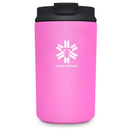 Thermokanne Snow Monkey Buzz 0.28L rosa