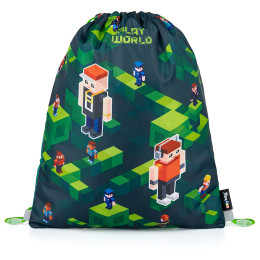 Skischuhtasche Oxybag Sáček na cvičky dunkelgrün playworld