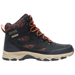 Damenschuhe Regatta Womens Vendora Boot schwarz Black/Leoprd