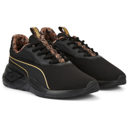 Damen Laufschuhe Puma Lex Safari Glam Wns schwarz black