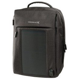 Solar-Rucksack Crossio SolarBag Snappy 20 l schwarz Black