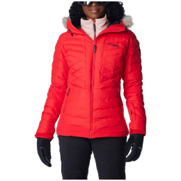 Damen-Winterjacke Columbia Bird Mountain™ II Insulated Jacket rot Red Lily