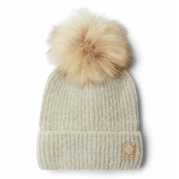 Wintermütze Columbia Winter Blur™ Pom Pom Beanie beige Chalk