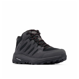 Herrenschuhe Columbia Redmond™ Iv Mid Waterproof schwarz Black, Mountain Red