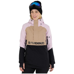 Damen-Winterjacke Fundango Birch ECO Logo Anorak braun walnut