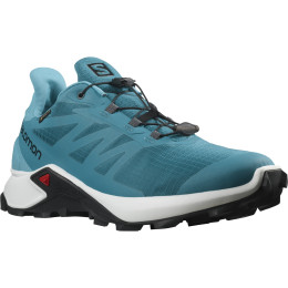 Herrenschuhe Salomon Supercross 3 Gore-Tex blau CrystalTeal