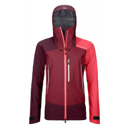 Damenjacke Ortovox Westalpen 3L Jacket W rot DarkBlood
