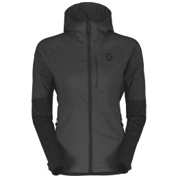 Damen Skijacke Scott Explorair Alpha schwarz black