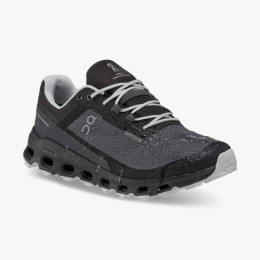 Damen Laufschuhe On Running Cloudvista Waterproof schwarz/grau Eclipse/Black