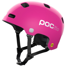 Kinder Fahrradhelm POC POCito Crane MIPS rosa FluorescentPink
