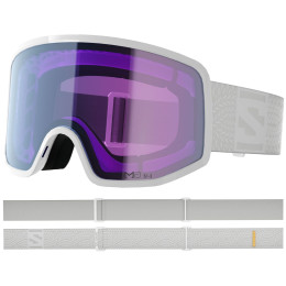 Skibrille Salomon Sentry Pro S Sigma Photo weiß White