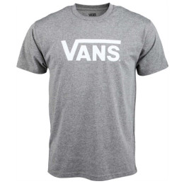 Herren-T-Shirt Vans Mn Vans Drop V-B grau Grey Heather/White
