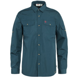 Herrenhemd Fjällräven Singi Trekking Shirt LS M dunkelblau Mountain Blue