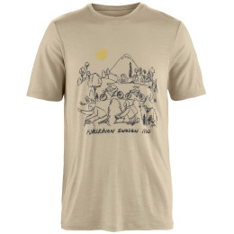 Herren-T-Shirt Fjällräven Hoja Lugnt Wool T-shirt M