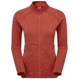 Damen-Sweatshirt Montane Womens Protium Jacket rot Paprika