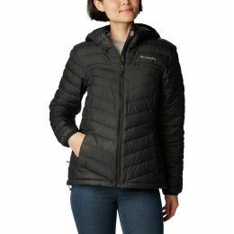 Damen-Winterjacke Columbia Westridge™ Hooded Down Jacket schwarz Black