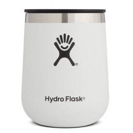 Thermotasse Hydro Flask Wine Tumbler 10 OZ (295ml) weiß White