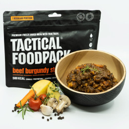 Nahrung Hauptspeise Tactical Foodpack Beef Burgundy Stew 110g