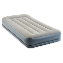 Aufblasbare Matratze Intex Twin Dura-Beam Pillow Rest (2022) grau grey